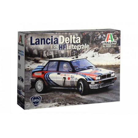 Plushdeluxe Skill 3 Lancia Delta HF Integrale Rallye Monte Carlo 1990 1-24 Scale Model Kit PL3477396